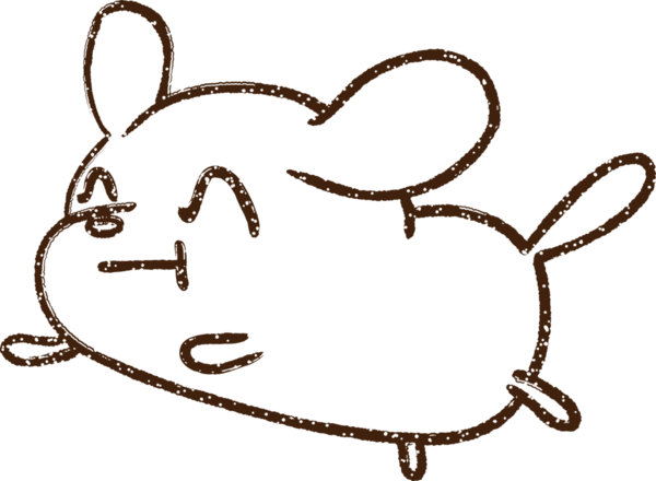 Bir insan tarafından çizilen Mutlu Köpek Kömürü