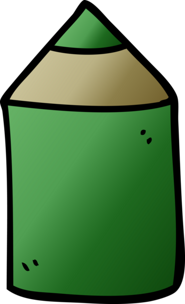 Bir insan tarafından çizilmiş karalama renkli kalem.