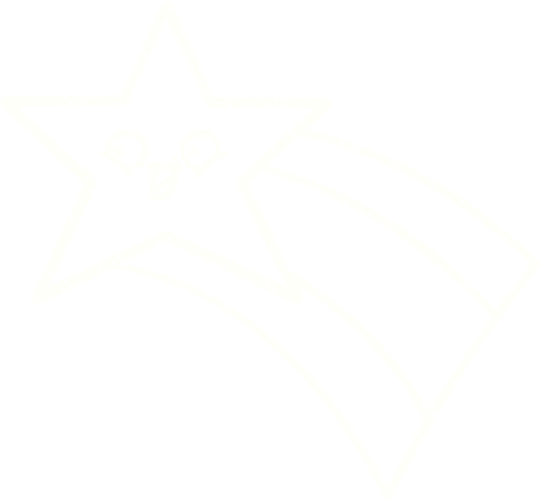 Bir insan tarafından çizilen Mutlu Gökkuşağı Yıldız Tebeşiri