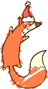 Bir insan tarafından çizilen Şenlikli Tilki Tebeşiri