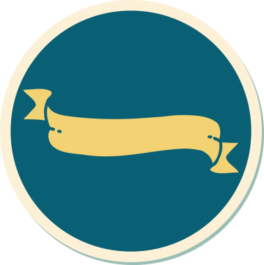 Bir insan tarafından çizilmiş geleneksel bir dövme etiketi.