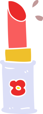 Bir insan tarafından çizilmiş karalama ruju.