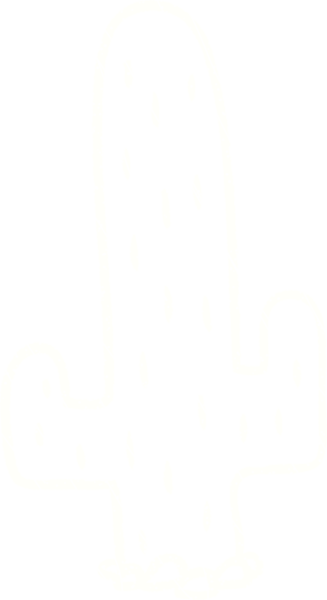 Bir insan tarafından çizilen Kaktüs Tebeşiri