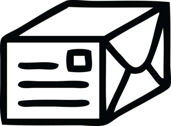 Bir insan tarafından çizilmiş bir kağıt parçasının çizgi çizimi