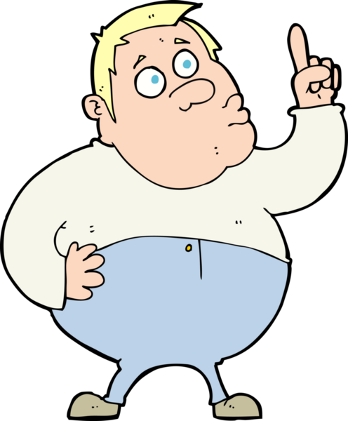 Çizgi filmci bir insan tarafından çizilmiş sorular soruyor.