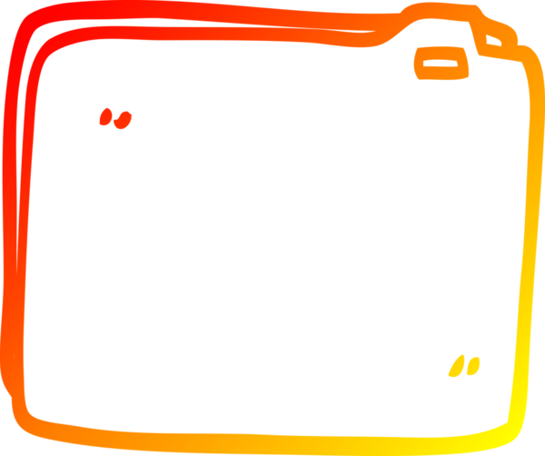 Bir insan tarafından çizilmiş çizgi film iş belgelerinin sıcak gradyan çizgileri