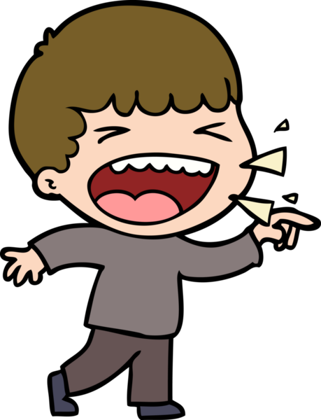 Bir insan tarafından çizilmiş gülen adam.