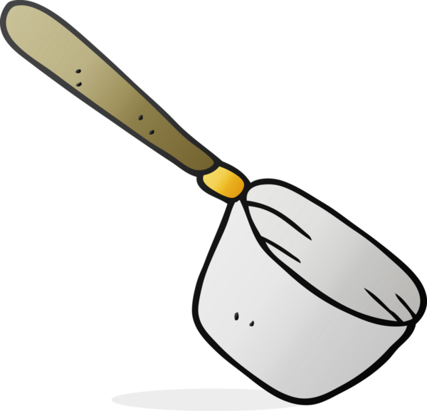 Bir insan tarafından çizilmiş serbest çizim mutfak tenceresi.