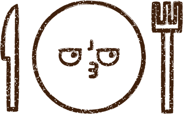 Bir insan tarafından çizilmiş Akşam Yemeği Kömürü Çizimi