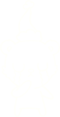 Bir insan tarafından çizilen Kutup Ayısı Tebeşiri