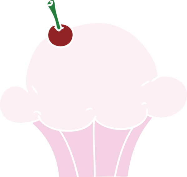 Bir insan tarafından çizilmiş garip bir çizgi film keki.