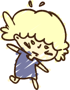 Bir insan tarafından çizilen Tekmeleyen Kadın Tebeşiri