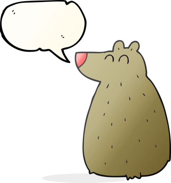 Bir insan tarafından çizilmiş serbest konuşma balonu karikatürü.