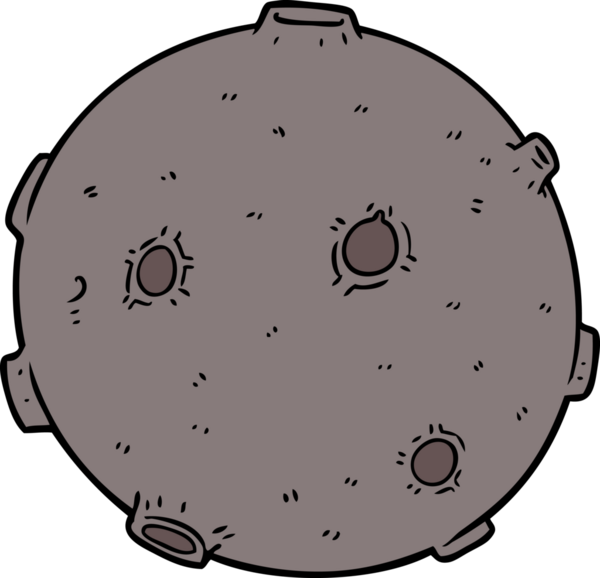 Bir insan tarafından çizilmiş karikatür ayı