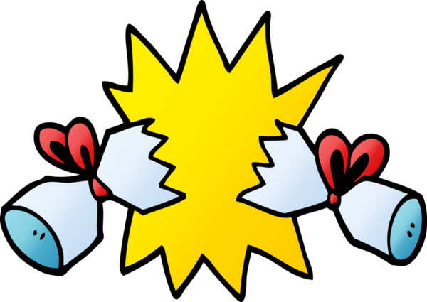 Bir insan tarafından çizilmiş karikatür krakeri.