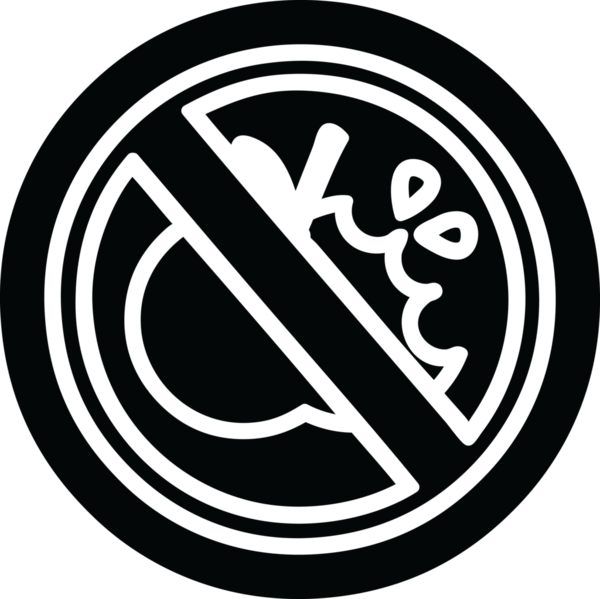 bir insan tarafından çizilmiş sağlıklı yiyecek simgesi yok