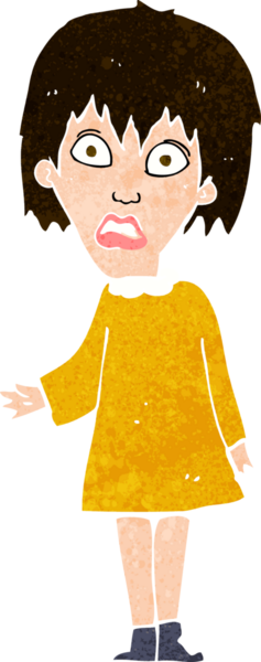 Bir insan tarafından çizilmiş bir karikatür.