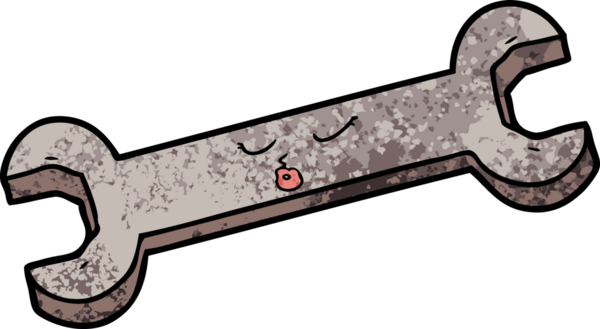 Bir insan tarafından çizilmiş çizgi film anahtarı.