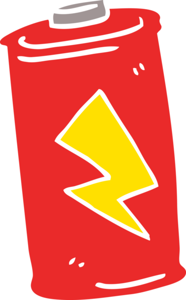 Bir insan tarafından çizilmiş karalama bataryası.