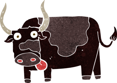 Bir insan tarafından çizilmiş bir çizgi film.