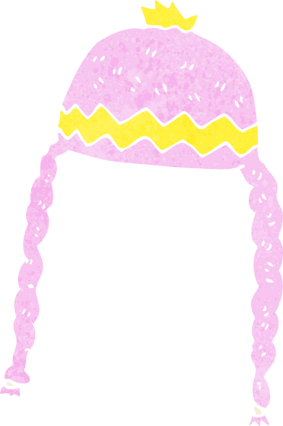 Bir insan tarafından çizilmiş havalı bir şapka.