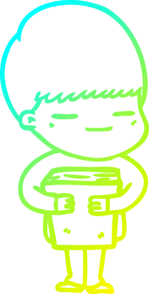 Bir insan tarafından çizilmiş kendini beğenmiş bir çizgi film karakteri.