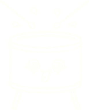 Bir insan tarafından çizilen Davul Tebeşiri