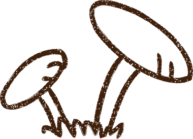 Bir insan tarafından çizilmiş mantar kömürü.