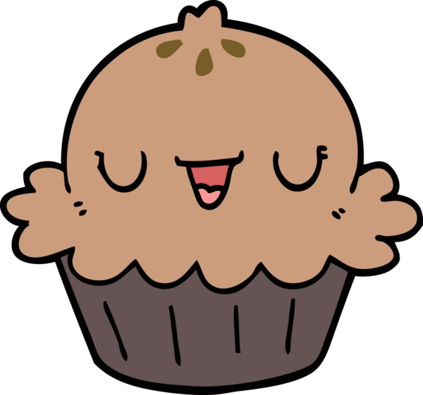 Bir insan tarafından çizilmiş şirin bir karikatür.