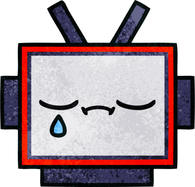 Bir insan tarafından çizilmiş robot kafasının retro grunge dokusu