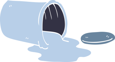 Çizgi film karalaması bir insan tarafından çizilmiş.