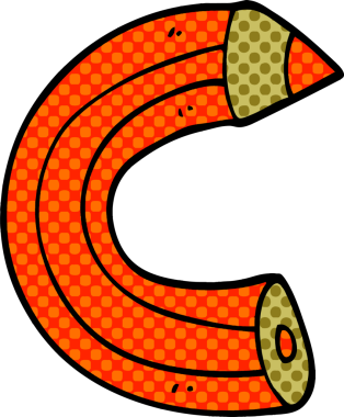 Bir insan tarafından çizilmiş karalama renkli kalem.