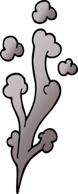 Bir insan tarafından çizilmiş karalama bulutu.