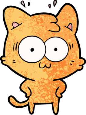 Bir insan tarafından çizilmiş bir çizgi film.