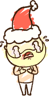 Bir insan tarafından çizilen Noel Adam Tebeşiri