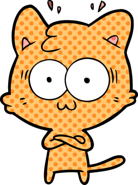 Bir insan tarafından çizilmiş bir çizgi film.