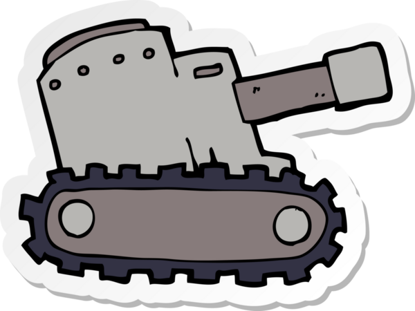 Bir insan tarafından çizilmiş bir yük arabasının çıkartması.