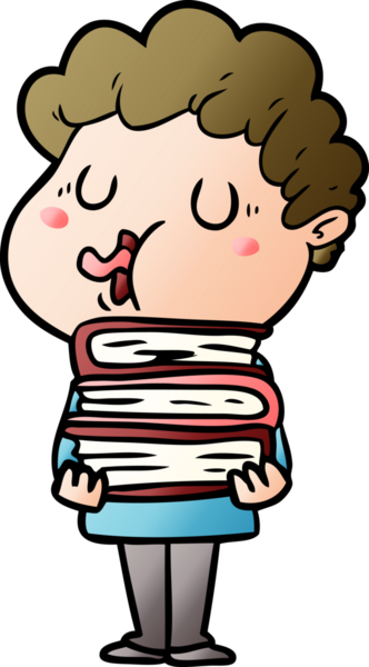 Bir insan tarafından çizilmiş çizgi film şarkıcısı.