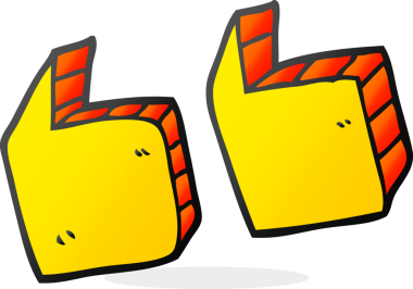 Bir insan tarafından çizilmiş serbest çizim tırnak işaretleri