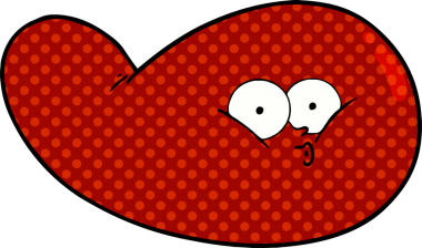 bir insan tarafından çizilmiş safra kesesi.