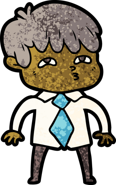 Bir insan tarafından çizilmiş garip bir adam.