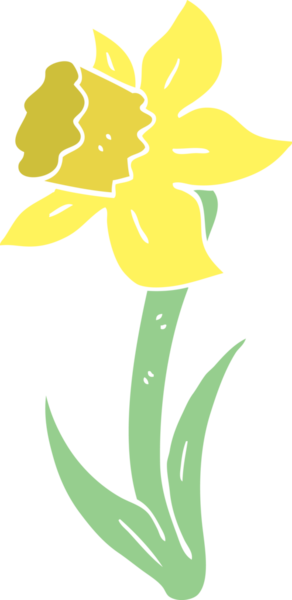 Bir insan tarafından çizilmiş düz renk çizim karikatürü