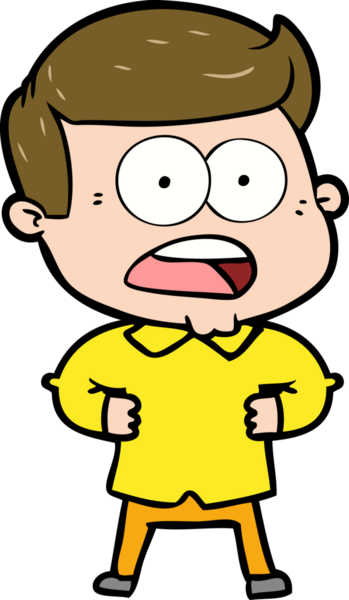 Bir insan tarafından çizilmiş bir karikatür.