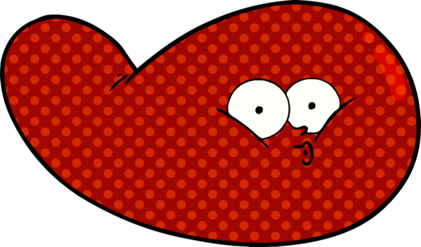 bir insan tarafından çizilmiş safra kesesi.