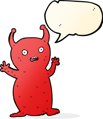 Bir insan tarafından çizilmiş komik küçük uzaylı çizgi filmi.