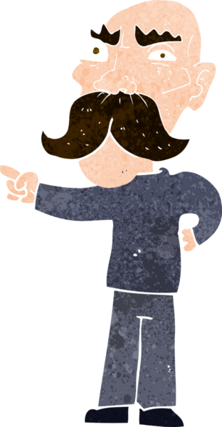 Çizgi film, yaşlı adamın bir insan tarafından çizilmesinden rahatsız olmuş.