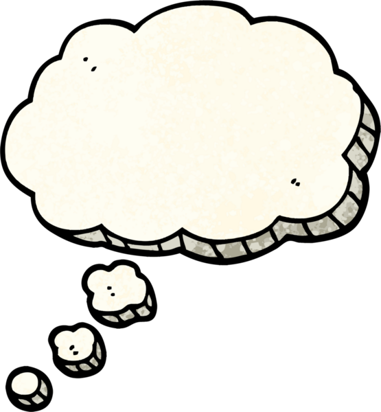 Bir insan tarafından çizilmiş grunge desenli karikatür konuşma balonu