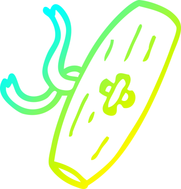 Bir insan tarafından çizilmiş eski bir karikatür çizgi çizimi