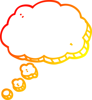 Bir insan tarafından çizilmiş bir karikatür konuşma baloncuğunun sıcak çizgi çizimi