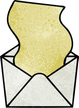 Bir insan tarafından çizilmiş garip bir karikatür dolar.